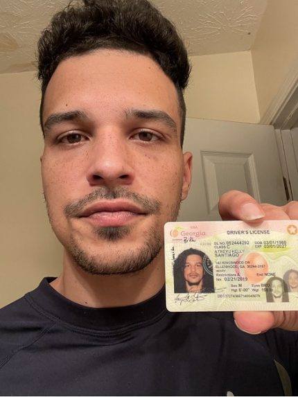 Fake euro passport
